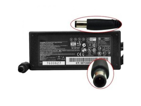 Cargador 18.5V 3.5A (7.4) Compatible Hp