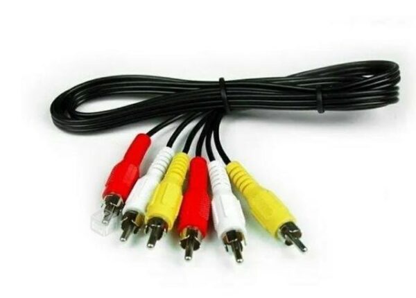 cable audio/video 3x3 1.5m