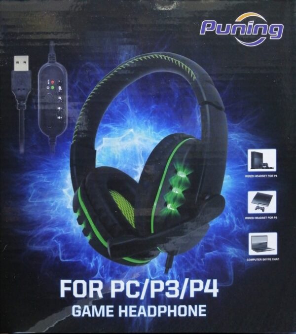 Auricular Gaming Con Luz