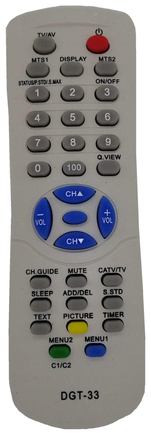 Control Tv Dgt-33