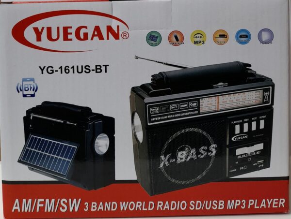 Radio Solar Yg-161 Us Bt