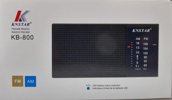 Radio A Pilas Kb-800 Manual