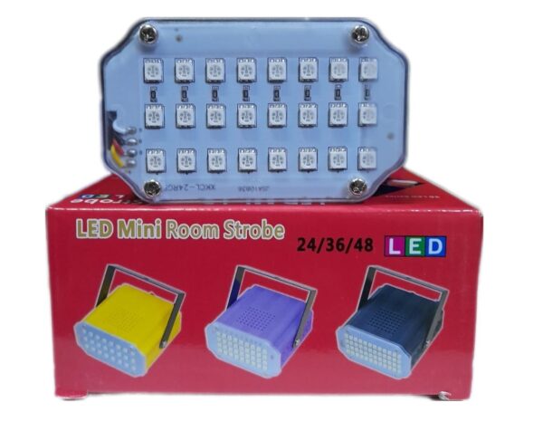 Led Mini Strobe Room 24 Led Rgb