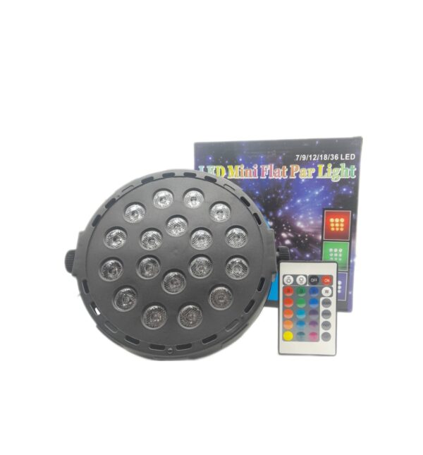 Parled 18Led Control Remoto,   Rgb