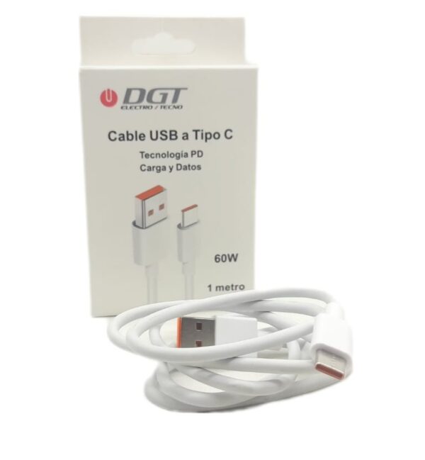 Cable Usb Tipo C Turbo 1M 60W